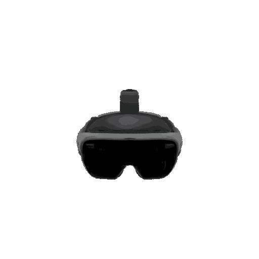 AI generated 3D model of AR glasses